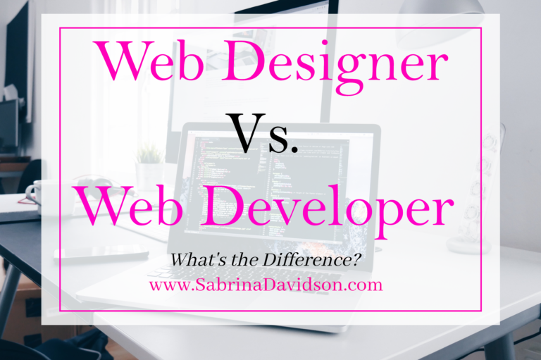 Web Designer vs. Web Developer What’s the Difference?