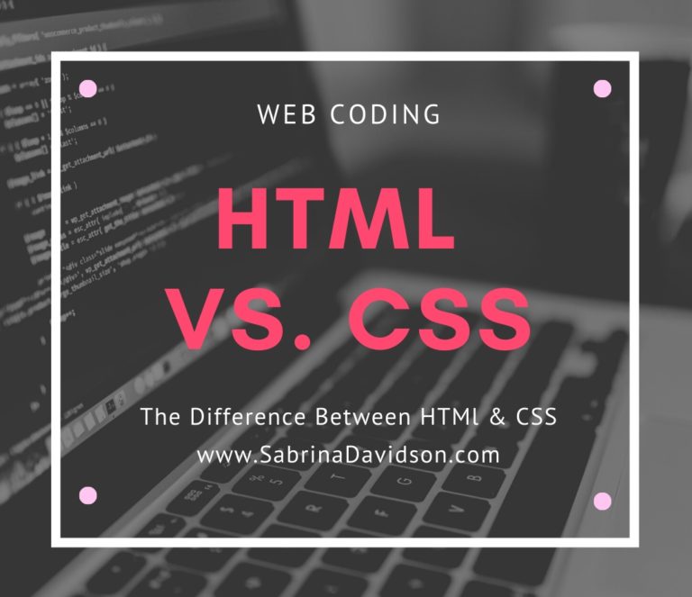 The Difference Between HTLM and CSS